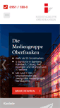 Mobile Screenshot of mediengruppe-oberfranken.de
