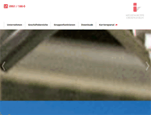 Tablet Screenshot of mediengruppe-oberfranken.de